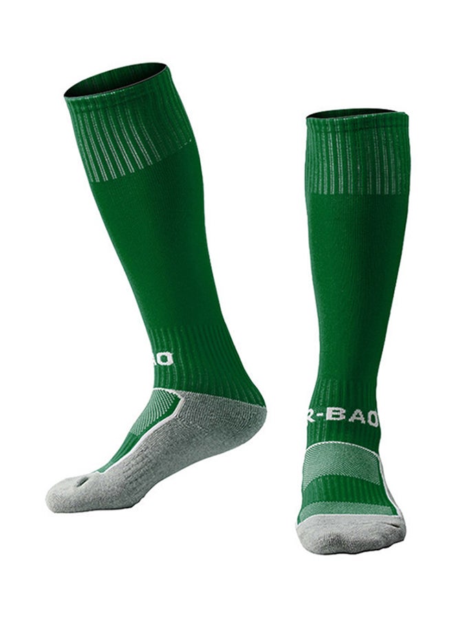 Soccer Training Socks Dark Green - Image 1
