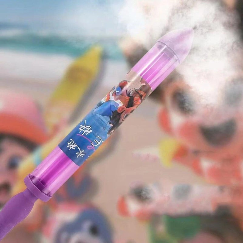 Pull-up water spray toys, children's beach game supplies - Image 4