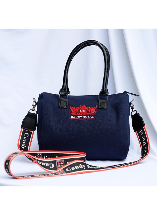 CANDY ROYAL Double Shoulder Bag Blue - Image 2