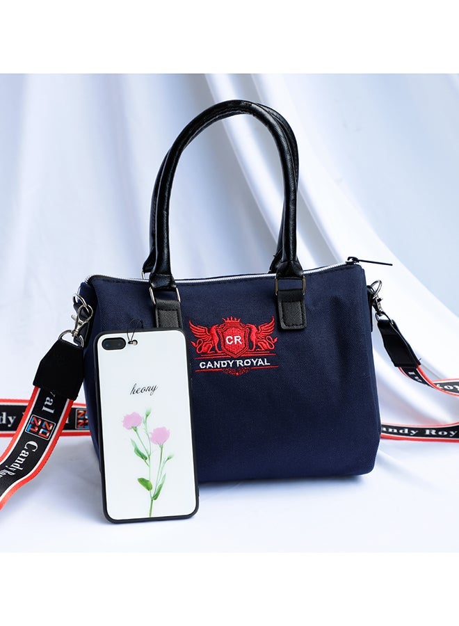 CANDY ROYAL Double Shoulder Bag Blue - Image 3