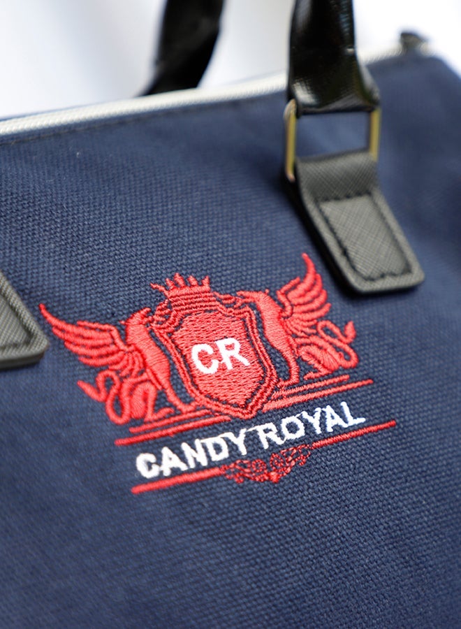 CANDY ROYAL Double Shoulder Bag Blue - Image 5