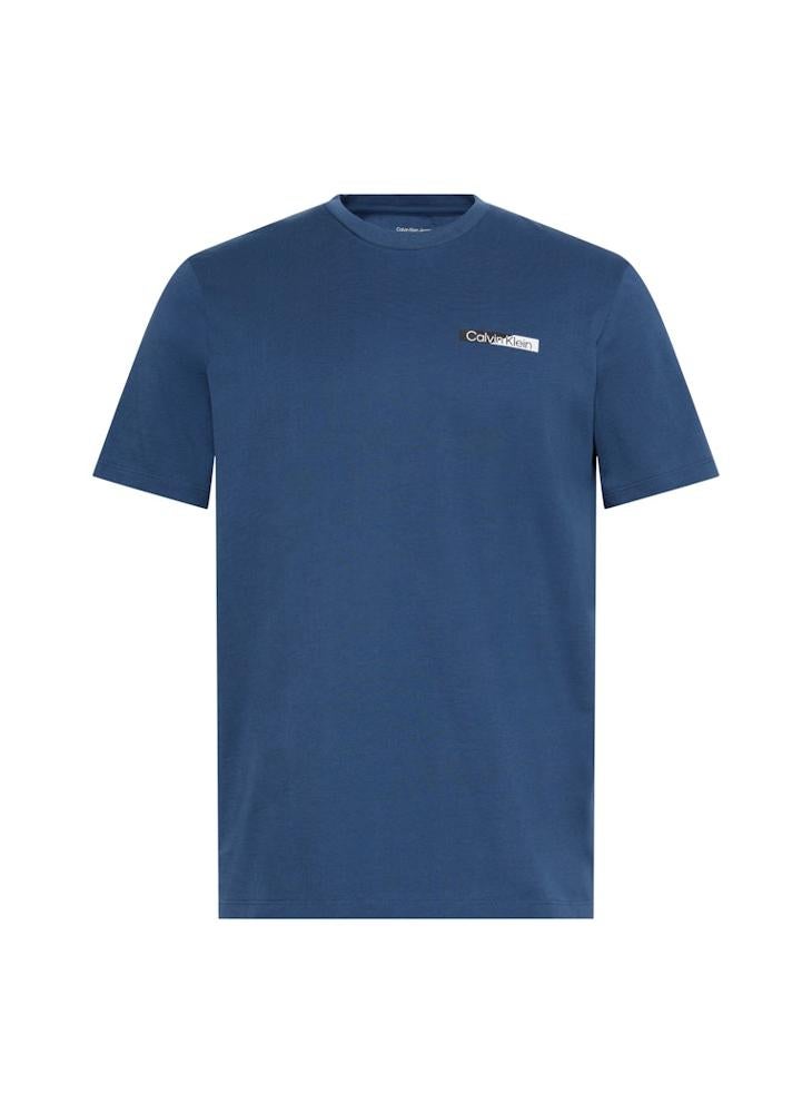 CALVIN KLEIN Split Graphic Logo T-Shirt - Image 5