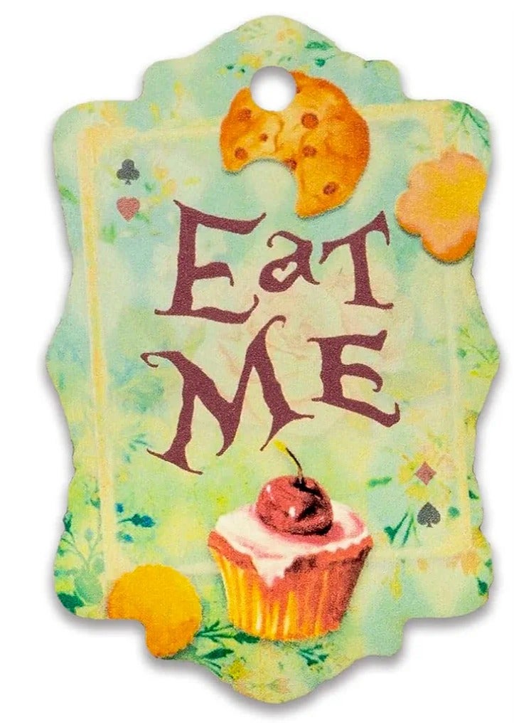 50pcs cardstock paper Gift Tags cards Favor Tags (Eat Me)  drink me - Image 4