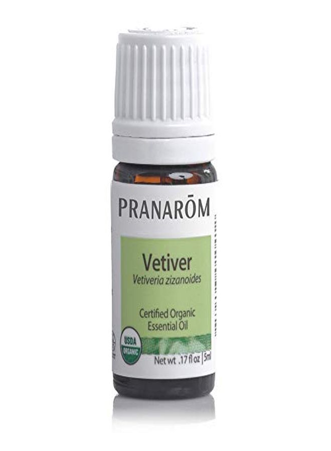 PRANAROM Vetiver Essential Oil (5Ml) 100% Pure Natural Therapeutic Grade Essential Oil For Diffusing, Skincare, And Wellness | Usda And Ecocert Certified Organic - Image 2