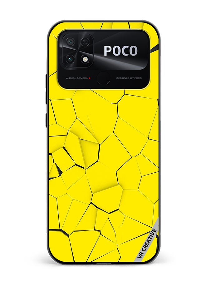 VR CREATIVE Protective Case Cover For Xiaomi Poco C40 Abstract Design Multicolour - Image 1