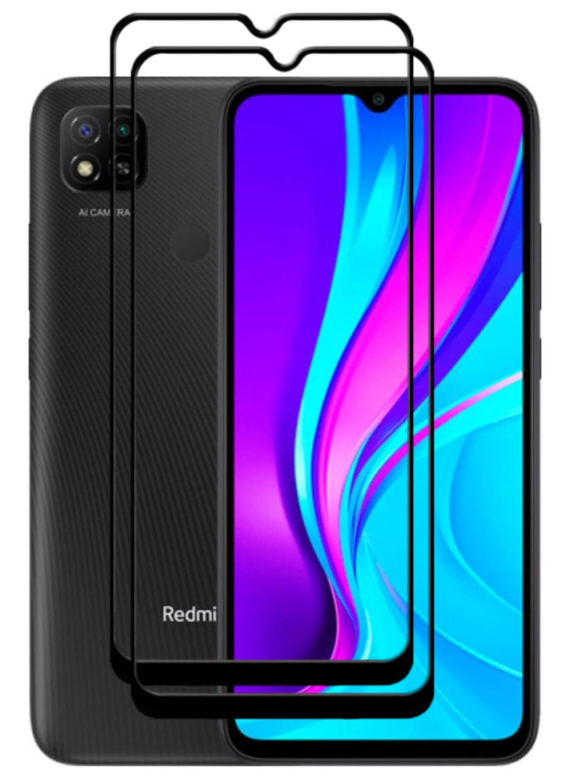 ACLIX 2 Pieces Antistatic ESD Dustproof Premium Quality High Definition Tempered Glass Screen Protector Designed For Xiaomi Redmi 9C - Image 1