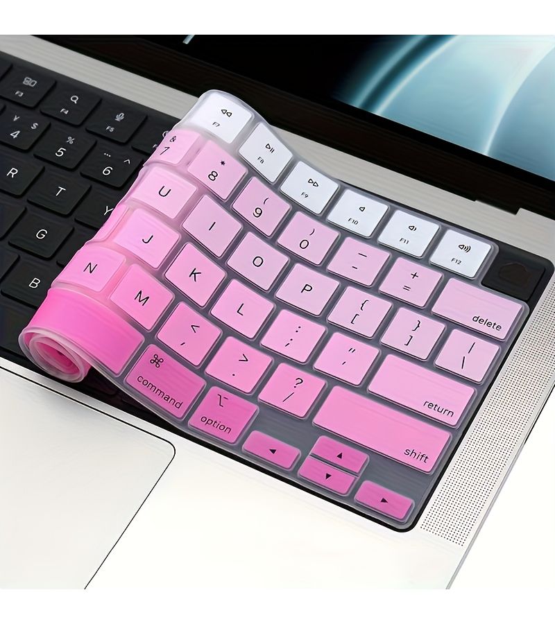 Blue Keyboard Cover Skin for MacBook Air 15 M2 A2941 MacBook Pro 14 16 Inch M1 M2 M3 - Image 3