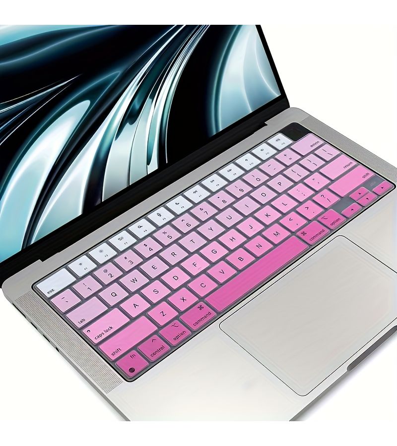 Blue Keyboard Cover Skin for MacBook Air 15 M2 A2941 MacBook Pro 14 16 Inch M1 M2 M3 - Image 1