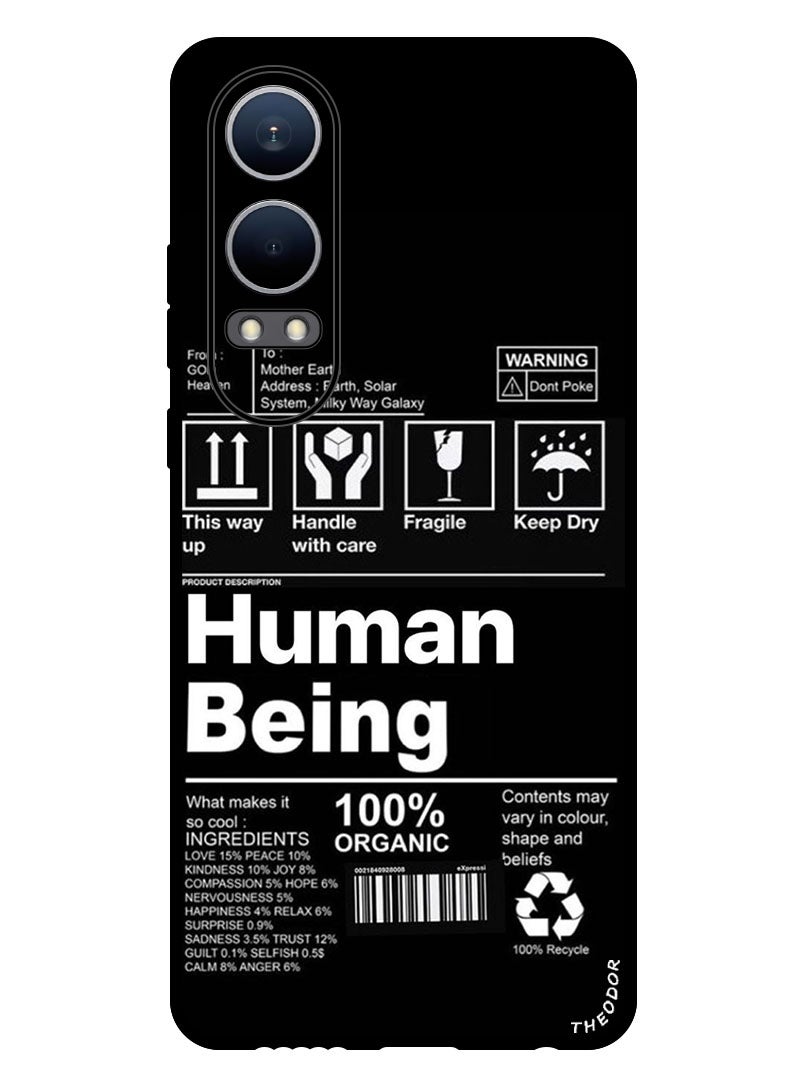 Theodor Protective Case Anti Scratch Shock Proof Bumper Cover For Oppo K12x (China) Human Being - Image 1