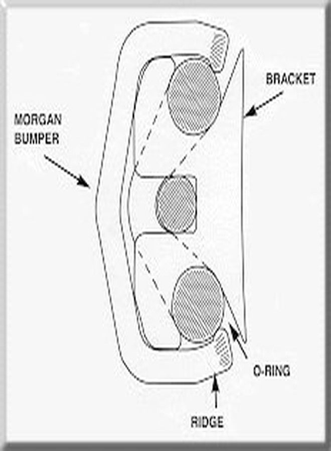 Morgan Bumper Braces Cover Lip Protector for Orthodontic Patients - Clear - Qty 2 - Image 4