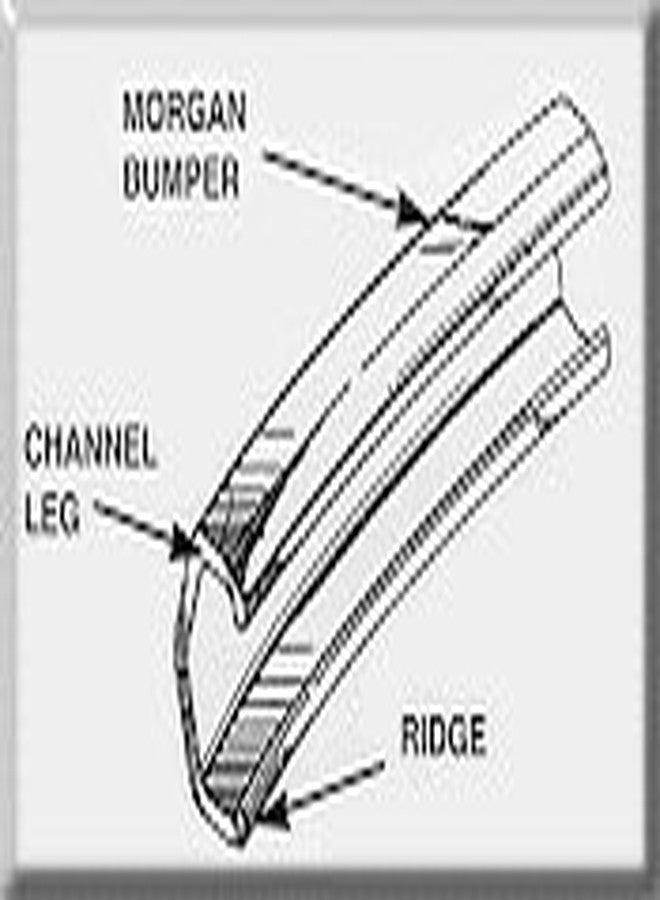 Morgan Bumper Braces Cover Lip Protector for Orthodontic Patients - Clear - Qty 2 - Image 5