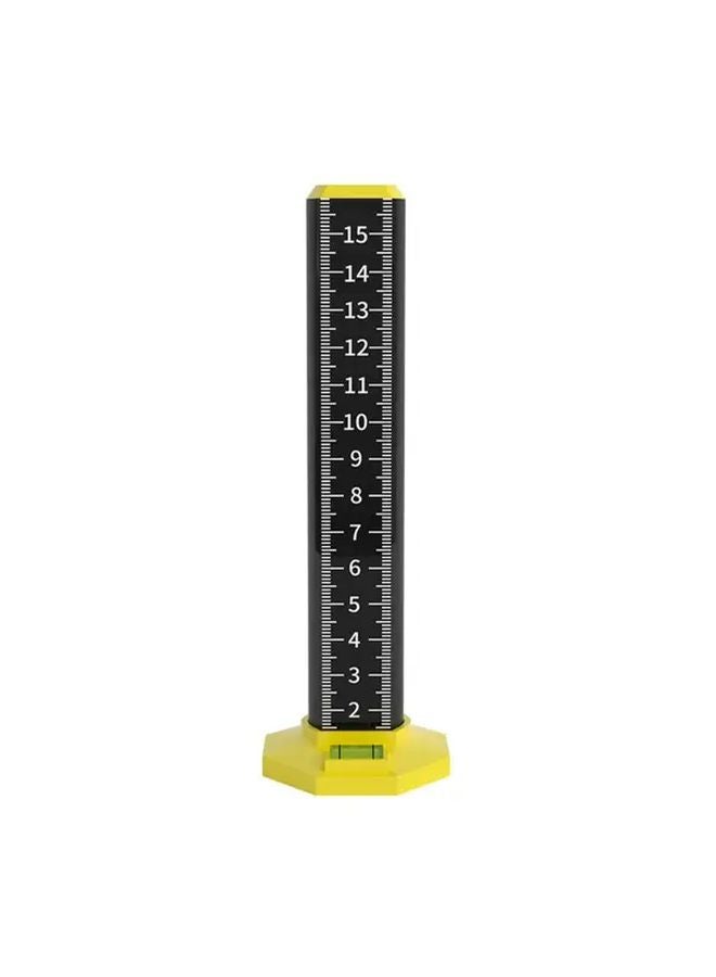 Black Heavy Duty Magnetic Leveling Ruler Alloy with cm Inch Scale for Ceiling Installation Plastering Carpentry - Image 4
