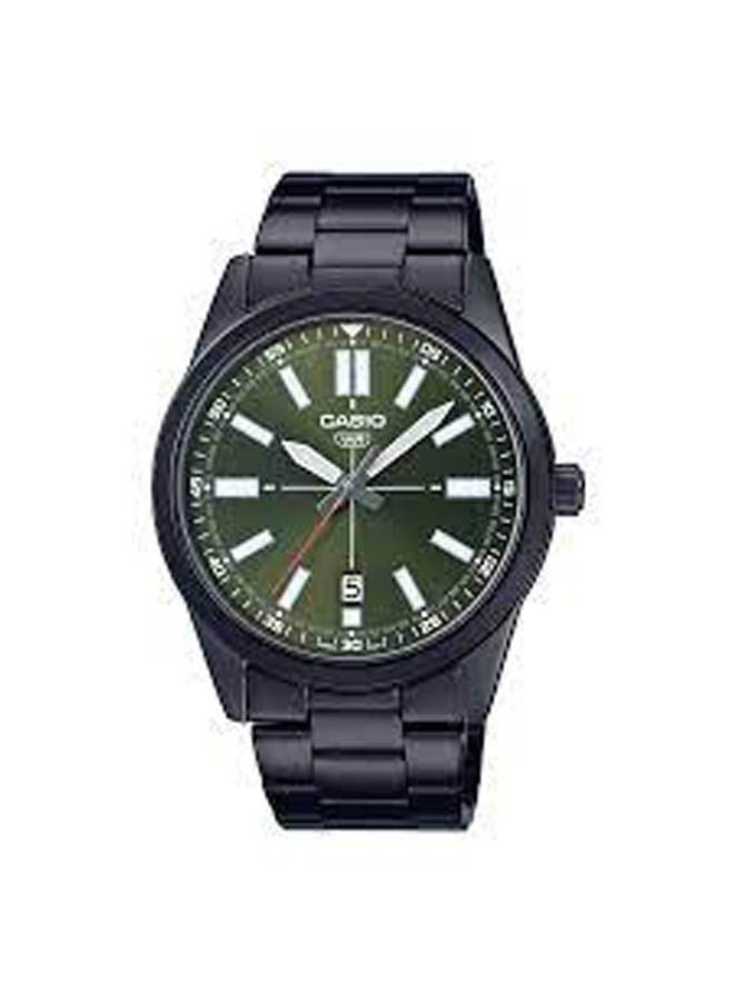 كاسيو ساعة يد من ستانلس ستيل بعقارب MTP-VD02B-3EUDF - Image 1
