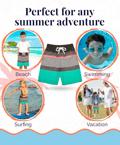 KAILUA SURF شورت سباحة كايلوا سورف للأولاد سريع الجفاف - Image 4