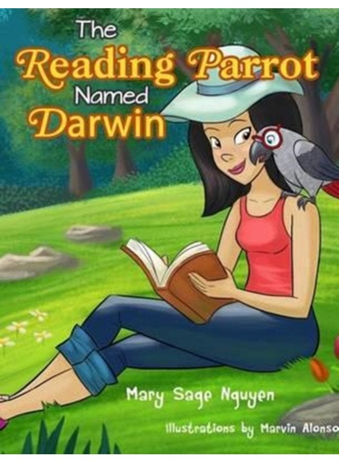 The Reading Parrot Named Darwin - Hardback