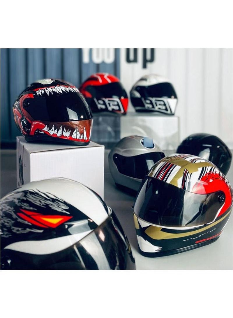 Y&D Mini Style Full Face Plush Toy Helmet Motorcycle Lover’s Small Racing Crash Helmet Souvenir Ornament Desk Decorator Motorsport Fans Gift 30cm  - Image 4