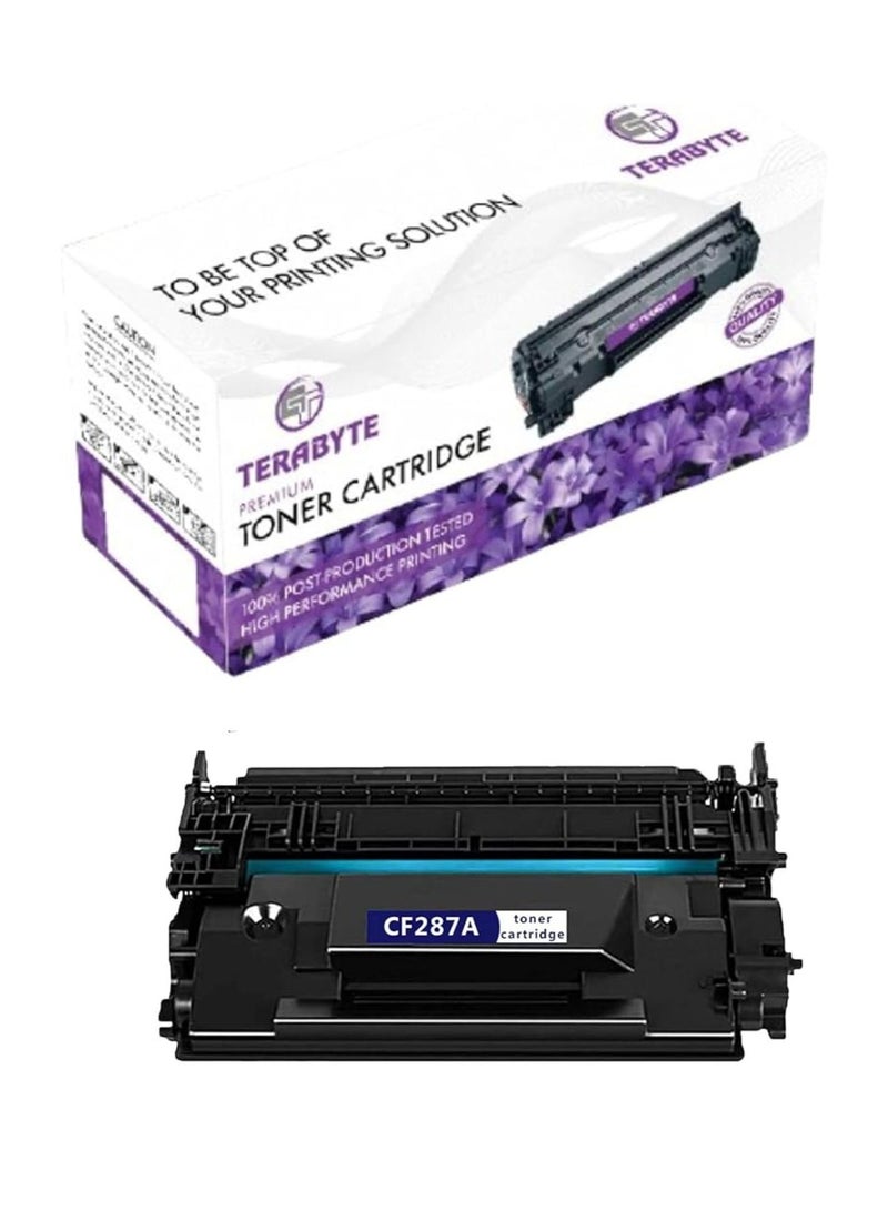 Terabyte 87A Toner Cartridge Replacement for HP 87A CF287A 87X CF287X Work for HP Laserjet Enterprise M506 M506dn M506x M506n Laserjet Pro M501dn M501n,Laserjet MFP M527dn M527z Printer - Image 1