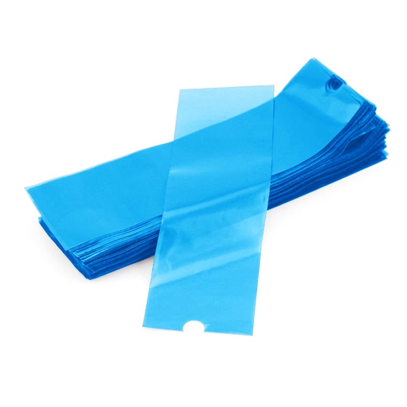 KingWei Machine Pen Covers,KingWei 200Pcs 1.8x4.7 Inch Size Disposable Machine Pen Bags Machine Pen Hand Grip Sleeves (Blue) - Image 2