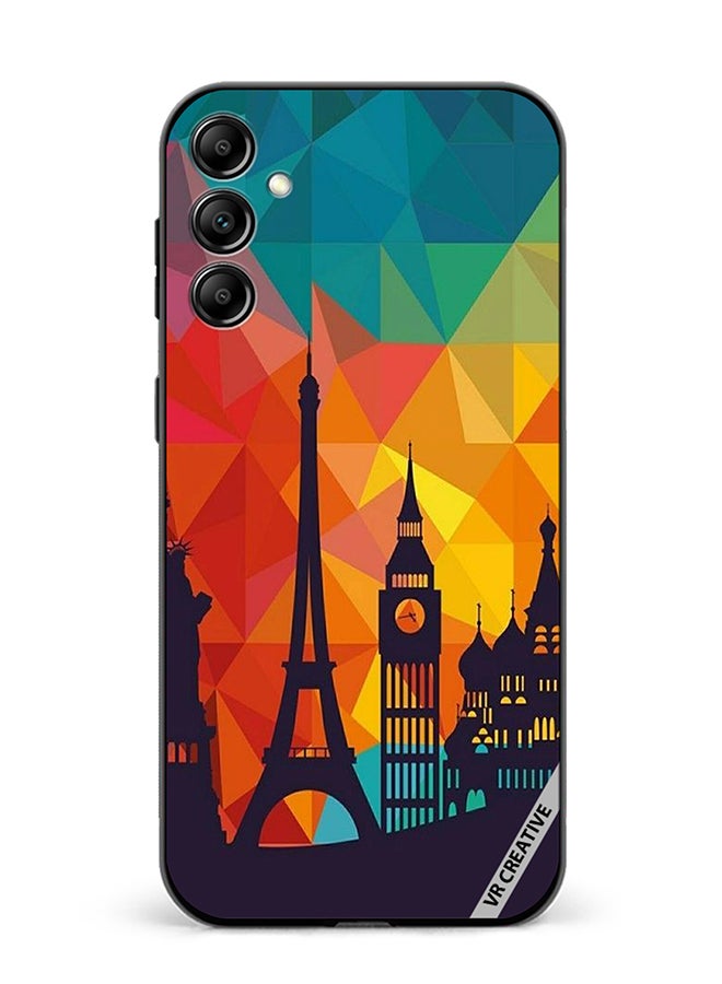 VR CREATIVE Protective Case Cover For Samsung Galaxy A15 5G/A15 Popular Place Design Multicolour - Image 1