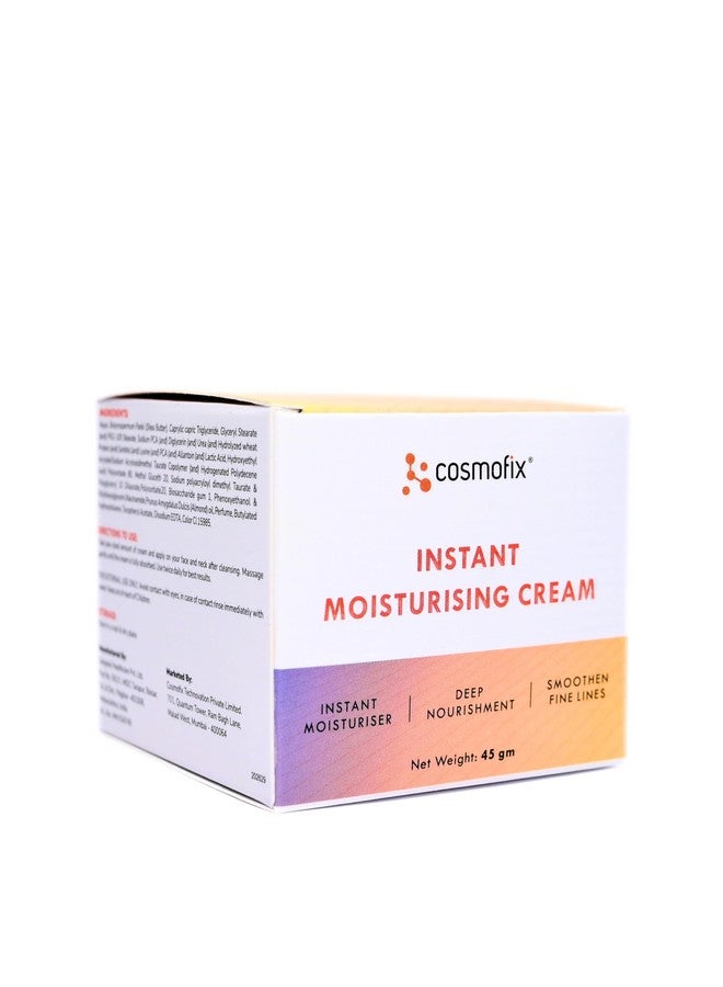 Cosmofix كريم كوزموفيكس المرطب الفوري | تغذية عميقة وتنعيم الخطوط الدقيقة | عبوة واحدة 45 غرام - Image 4