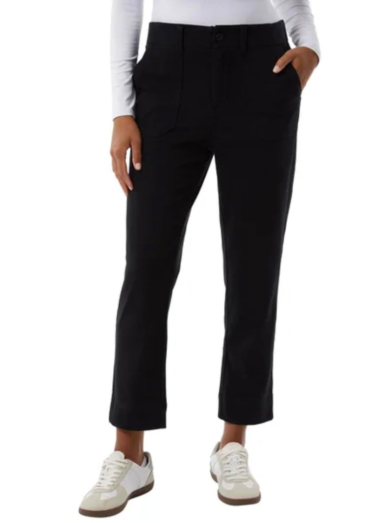 32 Degrees Cool Women's Stretch Twill Ankle Length Cropped Pant (US, Alpha, X-Large, Regular, Regular, Black) - Image 1