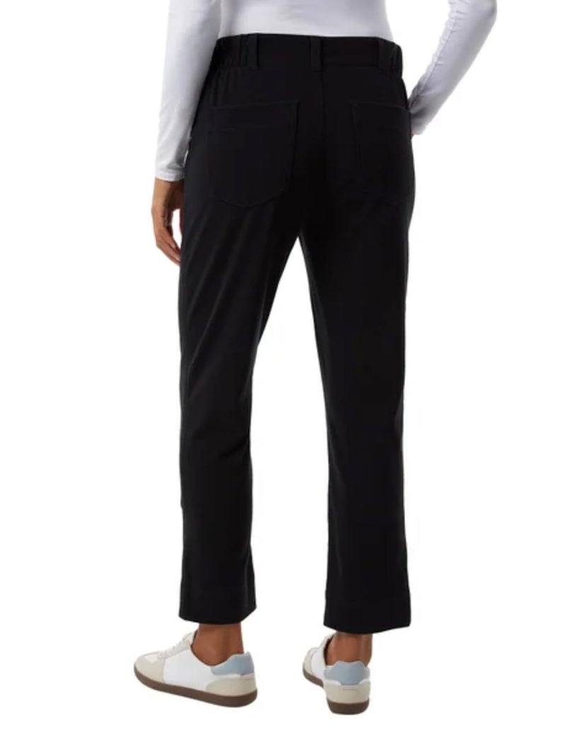 32 Degrees Cool Women's Stretch Twill Ankle Length Cropped Pant (US, Alpha, X-Large, Regular, Regular, Black) - Image 3