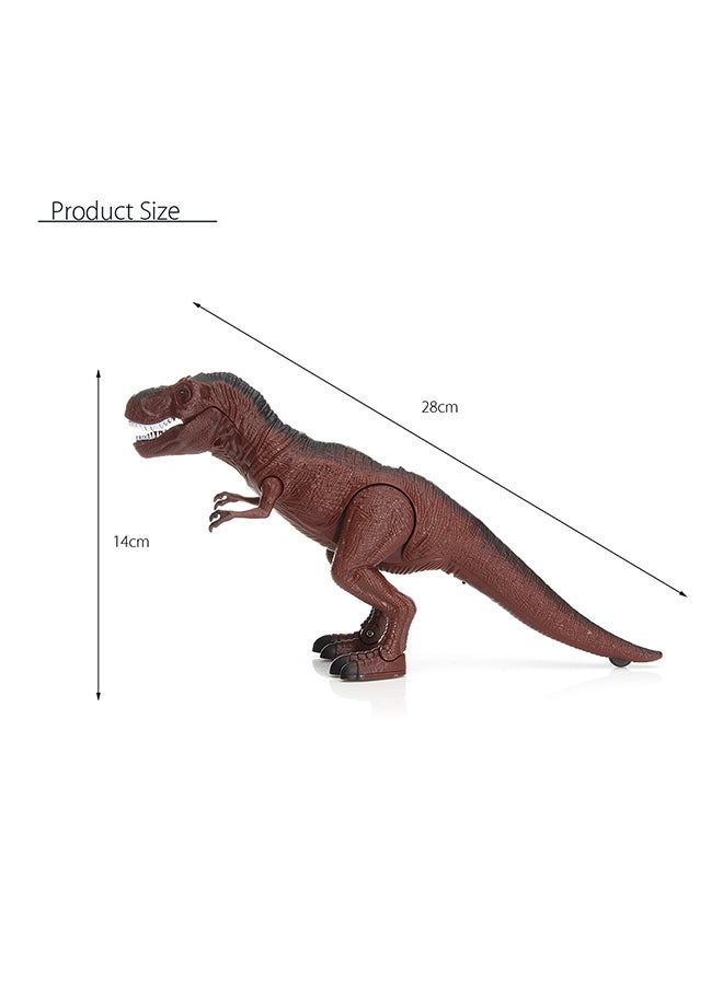 Loquat RC Light Up Remote Sound Real Movement Walking Dinosaur Toy 11 x 5.51inch - Image 3