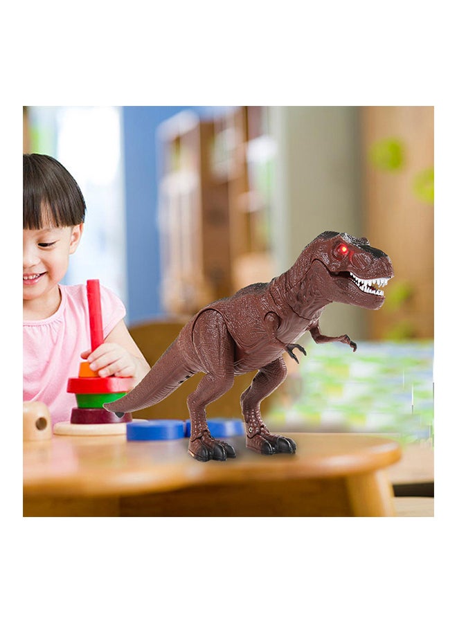 Loquat RC Light Up Remote Sound Real Movement Walking Dinosaur Toy 11 x 5.51inch - Image 2