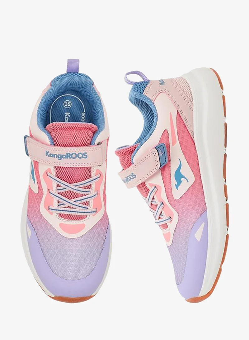 كانغاروس Girls Ombre Hook & Loop Sports Shoes