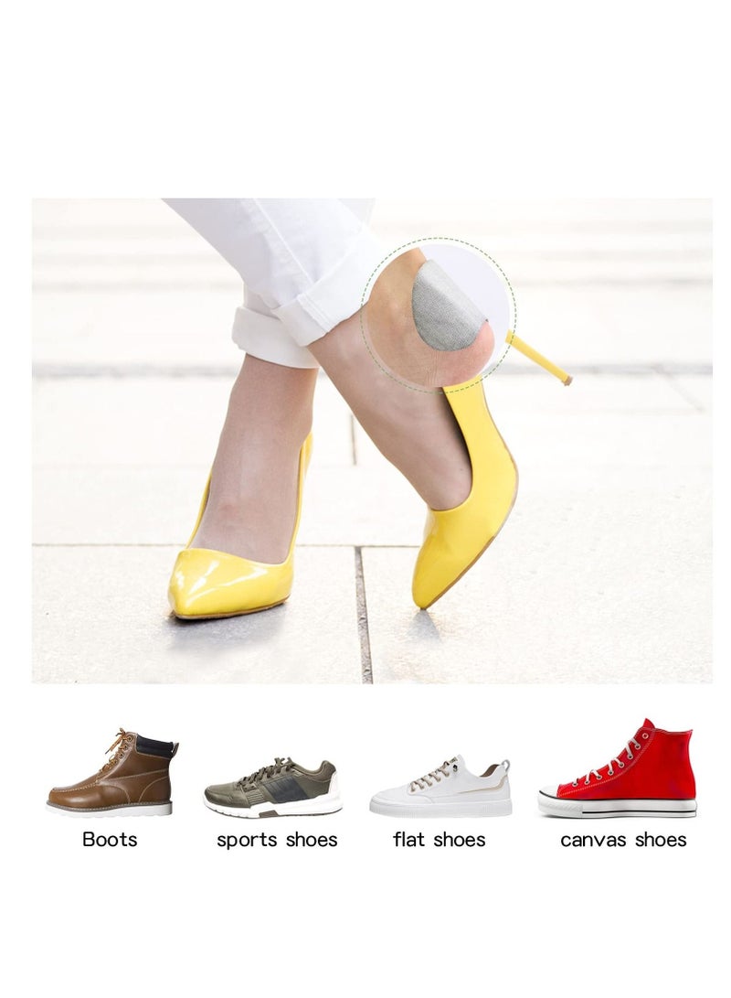 Captaintech Heel Grips Liner Cushions Insole, 12 Pieces Shoes Insert Pads for Loose Too Big Shoes Prevent Rubbing Blisters Slip Filler Improve Shoe Fit and Comfort for Men Women - Image 3