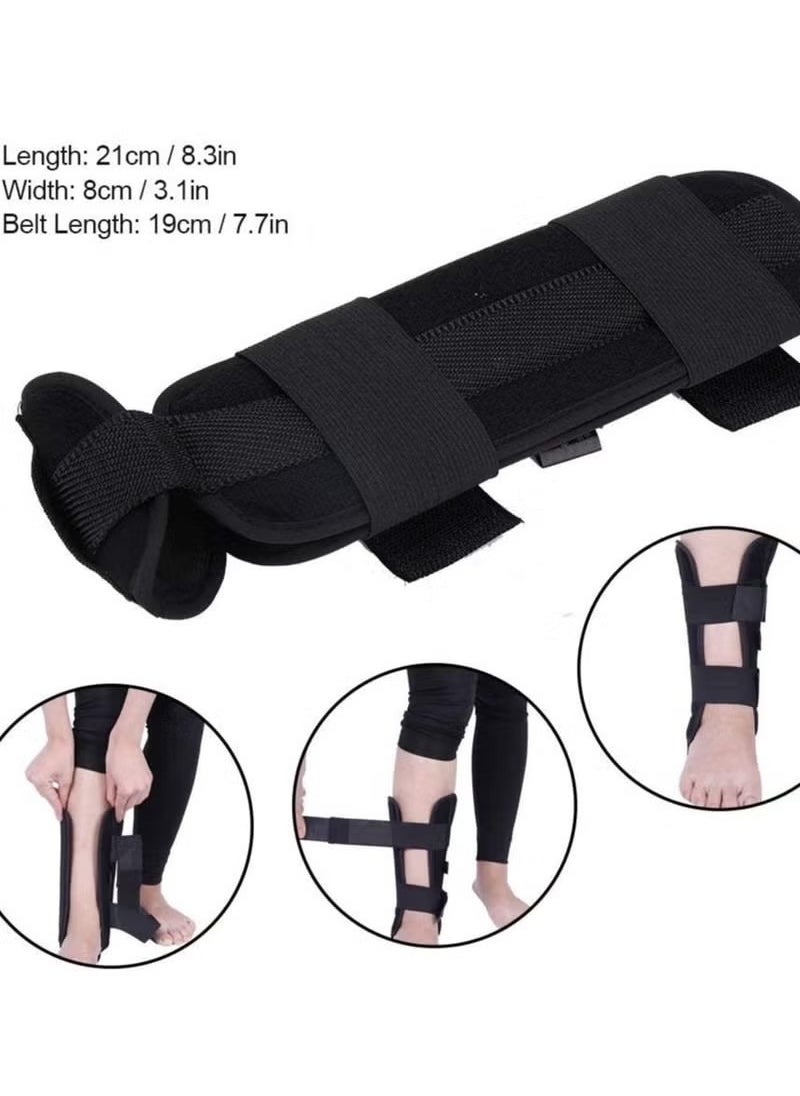 Generic - Adjustable Ankle Support Stabilizer, Fixed Ankle Fracture Splint Ankle Support Brace Care Accessories Protection Corrective Splint for Sprain and Arthritis Recovery - Image 1