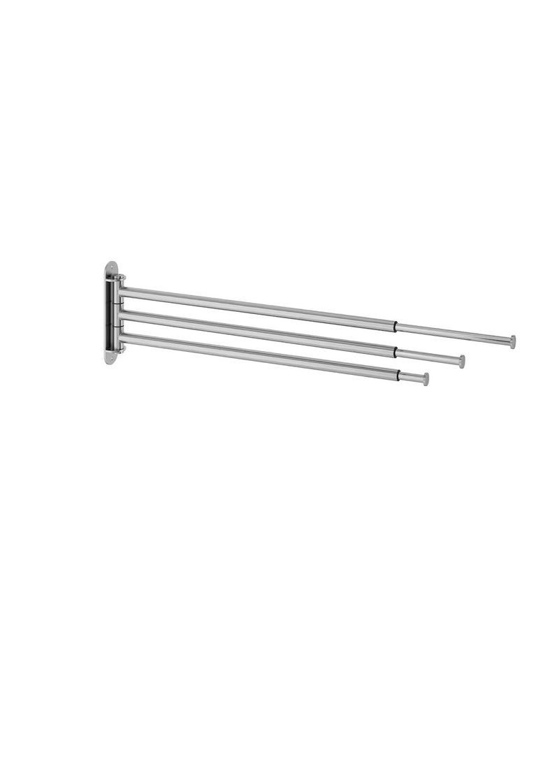 حامل مناشف 3 قضبان، ستنلس ستيل - Image 2