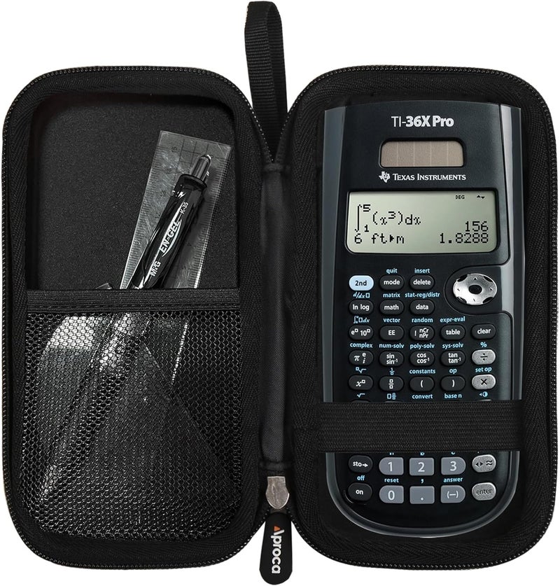 Aproca حافظة سفر صلبة من Aproca لآلة حاسبة Texas Instruments TI36X Pro / CASIO FX991ESPLUS العلمية فقط - Image 1