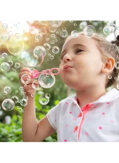 CMGTYYD 24 Pack Bunny Rabbit Bubble Wands for Kids, 3 Colors Large Cartoon Rabbit Bubbles Bulk with Solution, Colorful Bubble makers For Parties, Bubble Wand Bulk Assortment, Bubble Wanding  - Image 5