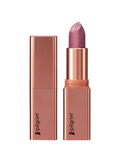 PILGRIM Pilgrim Glitter Lipstick For Women 4.2gm | Dubai Luxe Lifestyle - Chic Haseena Shade | Lipstick Infused with Vitamin E & Olive Oil | Glitter Formula With Matte Finish | Non Drying | All Skin Types  - Image 1