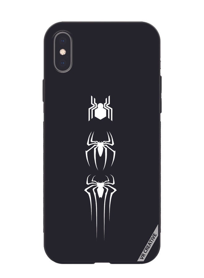 VR CREATIVE Protective Case Cover For Apple iPhone XS Max Spiderman Design Multicolour - Image 1