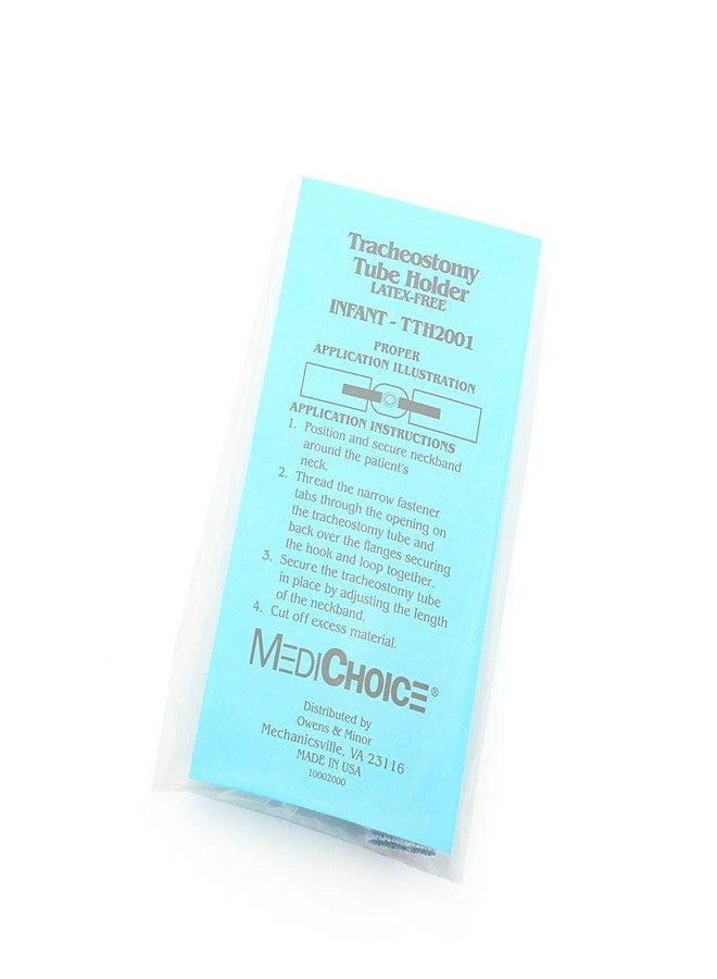 MediChoice Tracheostomy Tube Holders, w/Hook and Loop Closure, Infant, 1314TTH2001 (Box of 10 - Image 2