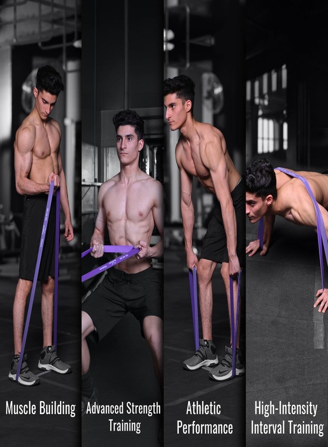 Slovic Resistance Band for Workout [Upto 45 KG] | Latex Free Resistance Bands Set | Excercise Band & Stretching Bands for Exercise for Home Workouts | Gym Equipment for Home Workout | for Men & Women - Image 3