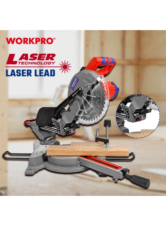 WORKPRO MITRE SAW WORK PRO 1800W 255MM - Image 5