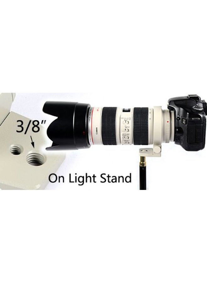 DSLRKIT Tripod Mount Ring B (W) for Canon 70-200mm f/2.8L IS II USM & EF 100-400mm f/4.5-5.6L IS USM - Image 4