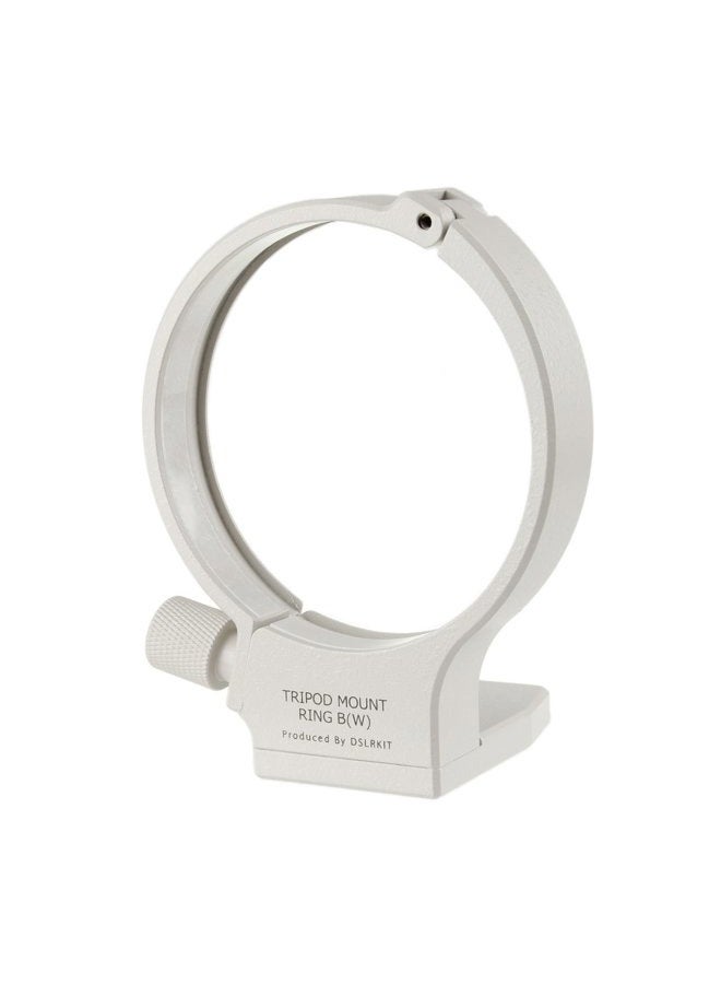 DSLRKIT Tripod Mount Ring B (W) for Canon 70-200mm f/2.8L IS II USM & EF 100-400mm f/4.5-5.6L IS USM - Image 1