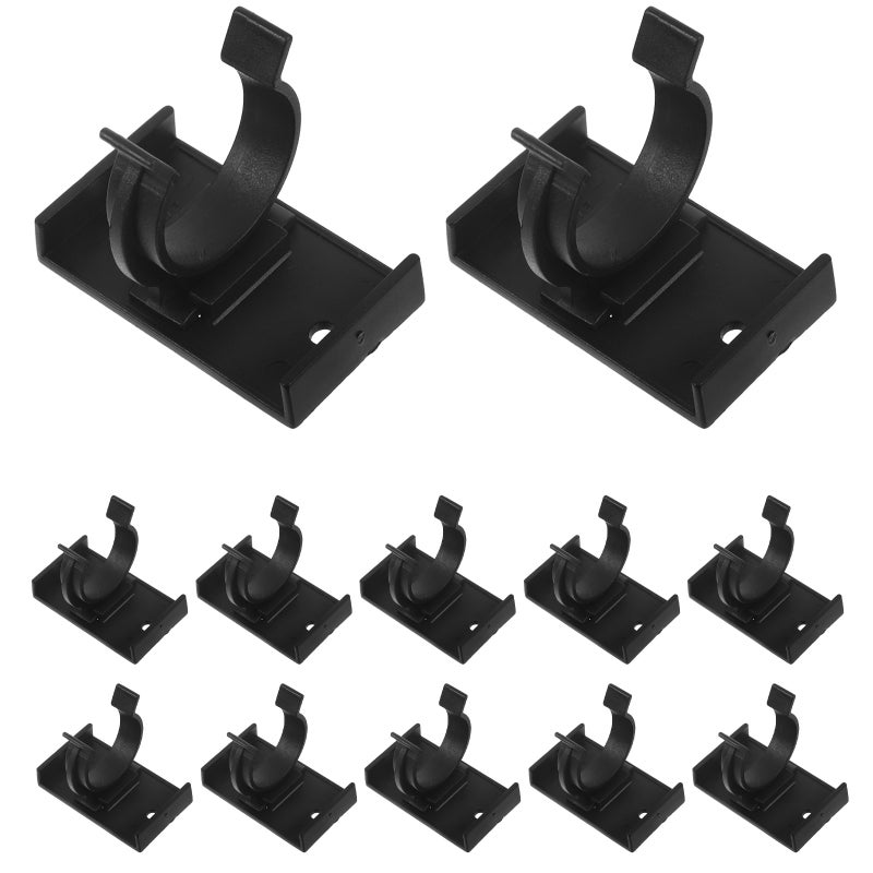 40 Sets Toe Kicks for Cabinets: Adjustable Plinth Clips Plastic Kickboard Connectors - Thickened Toe Kick Panel Trims for Kitchen Cabinets Skirting Boards - Image 1