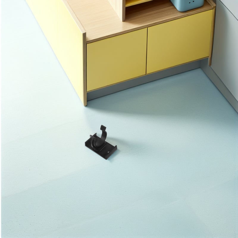 40 Sets Toe Kicks for Cabinets: Adjustable Plinth Clips Plastic Kickboard Connectors - Thickened Toe Kick Panel Trims for Kitchen Cabinets Skirting Boards - Image 5