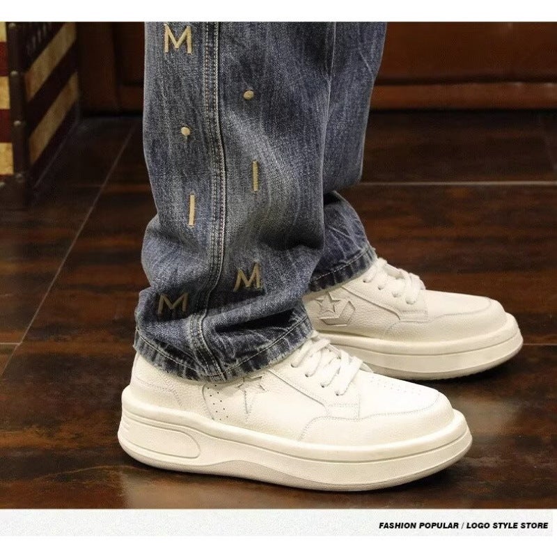 Unisex Classic Denim Jeans Loose Fit Daily Outdoor Wear - Image 5