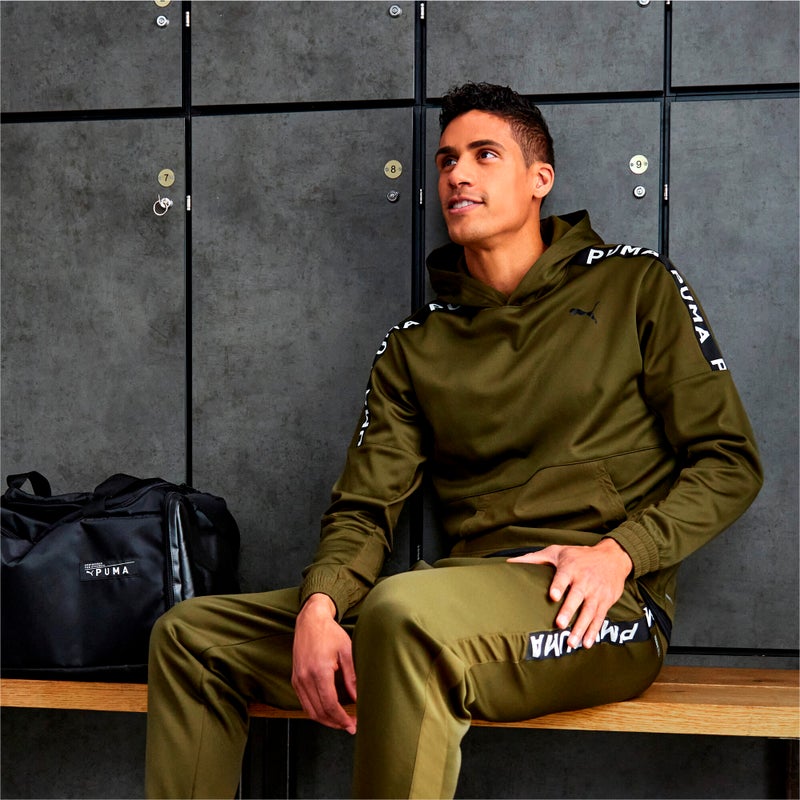 PUMA Fit PWRFleece Mens Green Training Hoodie - Image 3