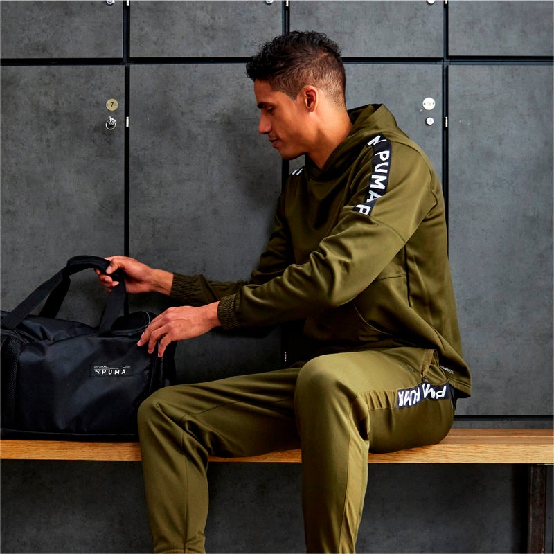 PUMA Fit PWRFleece Mens Green Training Hoodie - Image 4