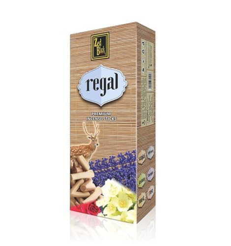 Zed Black Regal Natural Fragrance Sticks - Long-lasting Pleasant Incense Sticks - Creates Peaceful Aura around You - Premium Stick Incense - Pack of 6 - 120 Sticks - Image 2