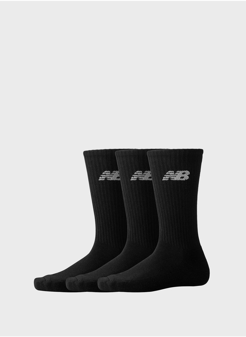 New Balance - 3 Pack Everyday Crew Socks - Image 1