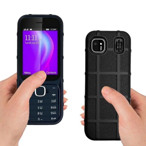 ZAOMA Premium Back Case TPU Cover Compatible for Lava Gem Power Dual Sim Keypad Mobile Feature Phone Rugged Case (LAVGEMP_RUGBB), Assorted - Image 3