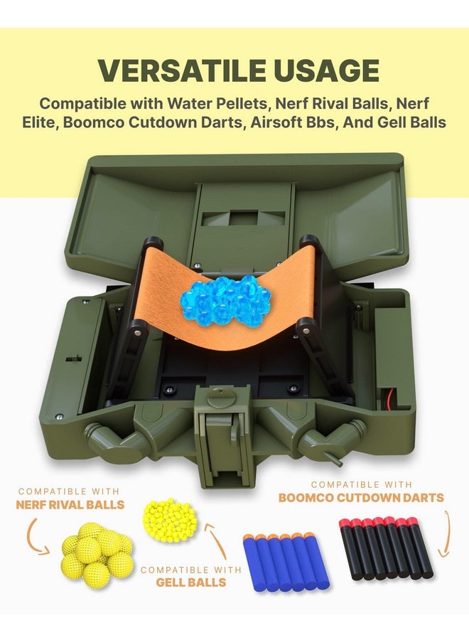 Skywin Toy Action Set For Play Games - Remote Control Included, Compatible With Foam Blasters (Green)  - Image 2